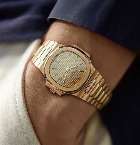 patek philippe gold watch.